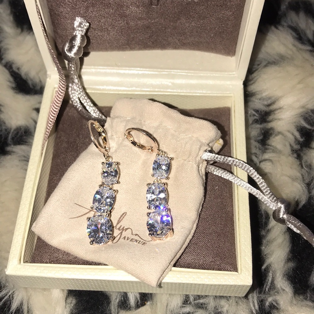 Ashlynn Avenue Karine in the Rain Trio earrings